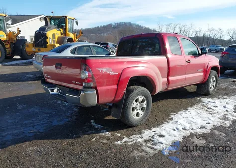 2009 Toyota Tacoma Base V6 из США, поврежденный, VIN 5TEUU42N09Z666889